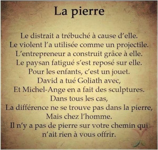 la pierre